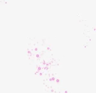 紫色唯美梦幻装饰免抠