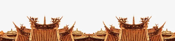 中国风建筑免抠