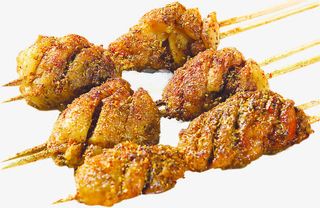 中秋节鸡翅烧烤食材免抠