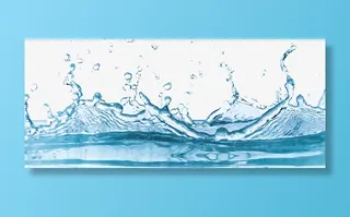 透明水滴和水免抠装饰效果特效元素