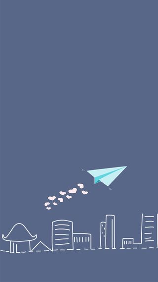 手绘飞机学校广告背景素材高清