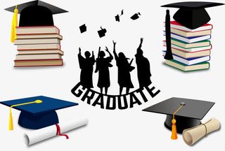 毕业研究生博士生学士帽博士帽免抠