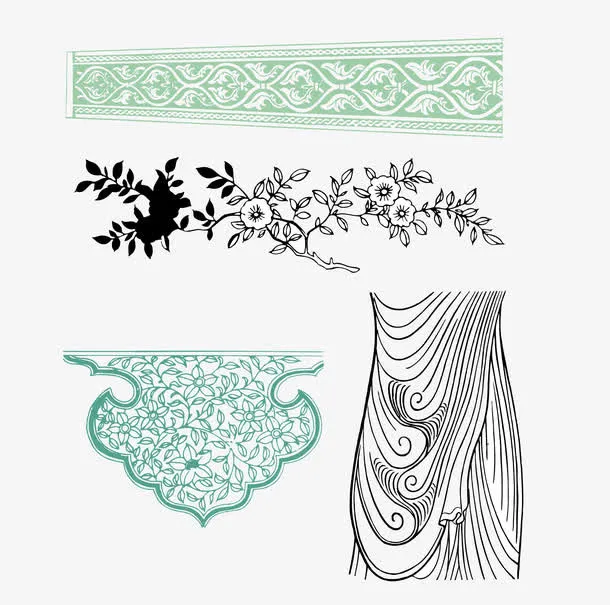 中国风边框免抠