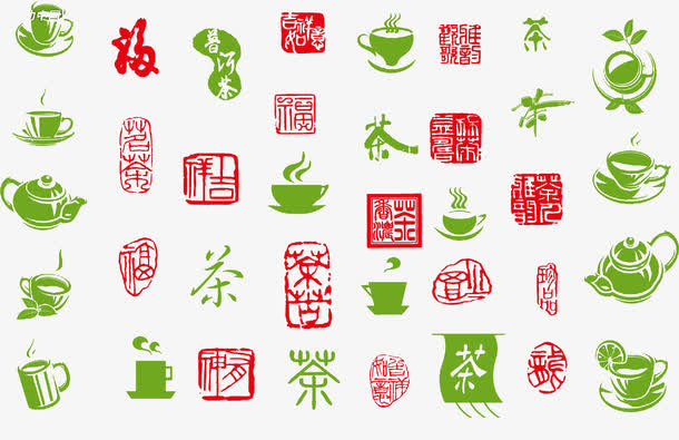 茶叶类图标免抠