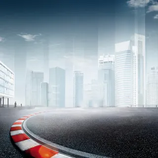 城市高楼公路建筑物免抠