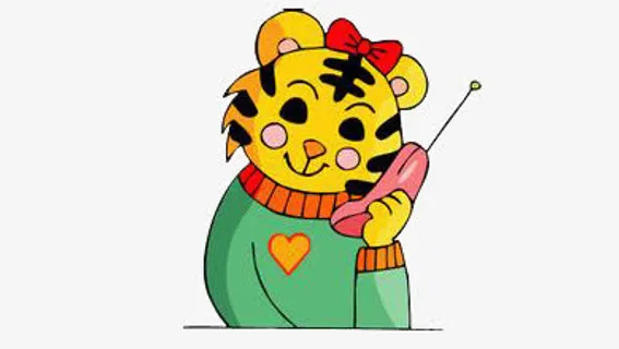 卡通可爱老虎免抠