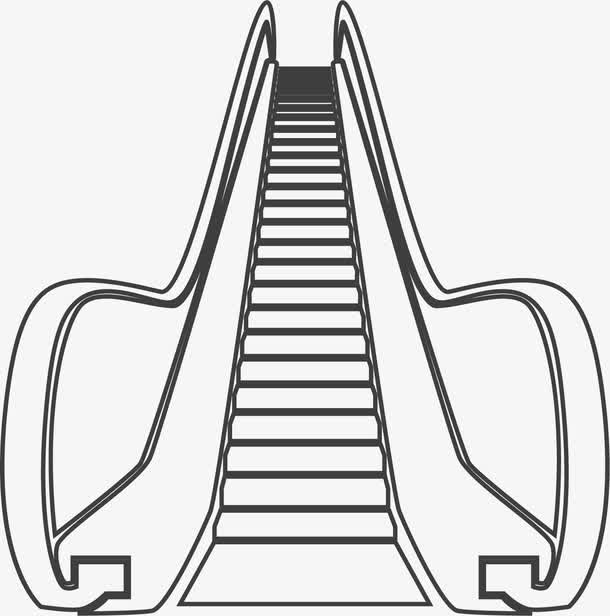 公共场所手扶梯免抠