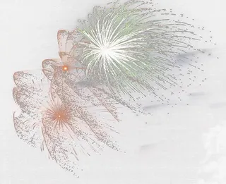 彩色的烟花素材图片免抠