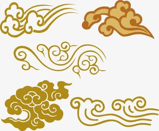 祥云矢量免抠素免抠