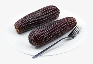 有机紫色玉米免抠