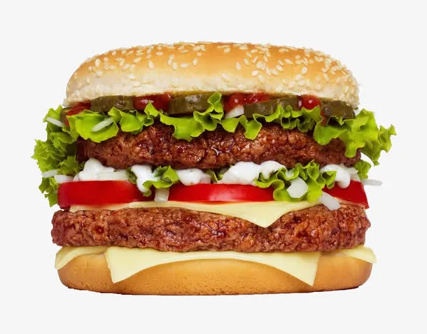 牛肉汉堡免抠