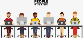 卡通商务人士矢量素材,免抠