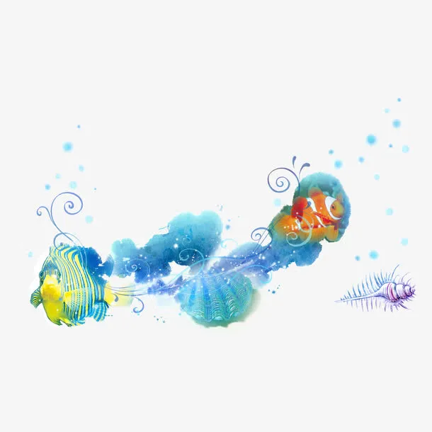 水墨喷溅免抠