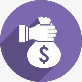 手拿钱袋图标免抠