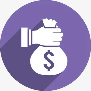 手拿钱袋图标免抠