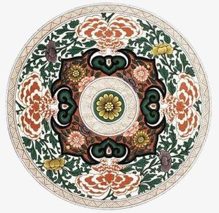 现代化对称圆形创意图案免抠