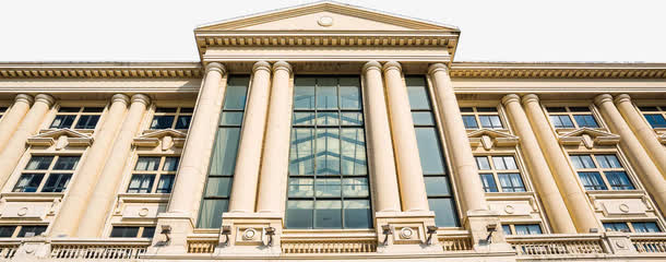 学校建筑免抠