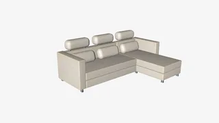 沙发c4d建模布材质免抠