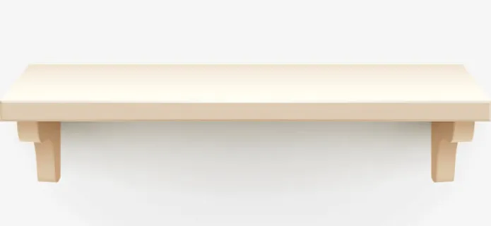 白色矮茶几免抠