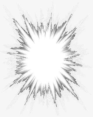 动漫爆炸图案免抠