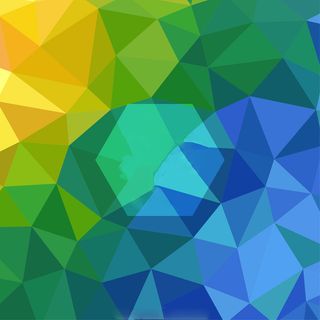 狂欢节丰富多彩的多边形背景高清