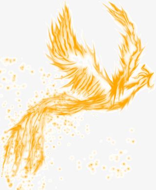 凤凰飞舞元素免抠