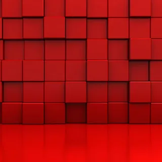 炫酷红色立体背景墙高清