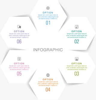 矢量商务统计图表设计免抠装饰ppt元素