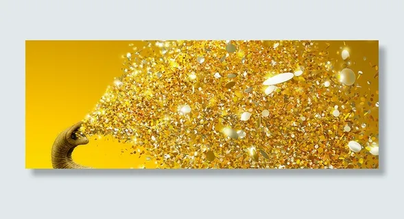 金箔背景图高清