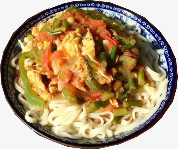 飘香美食鸡蛋面免抠