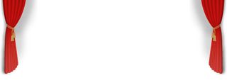 红色帷幕背景banner装饰高清
