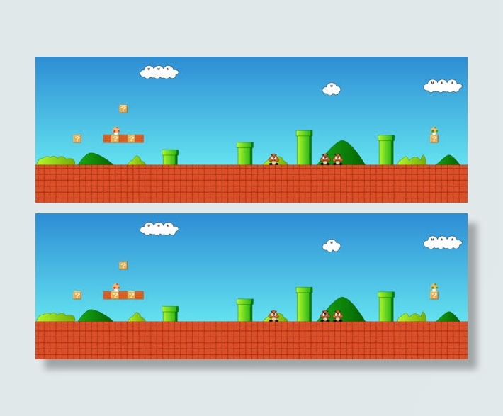 超级玛丽动漫背景