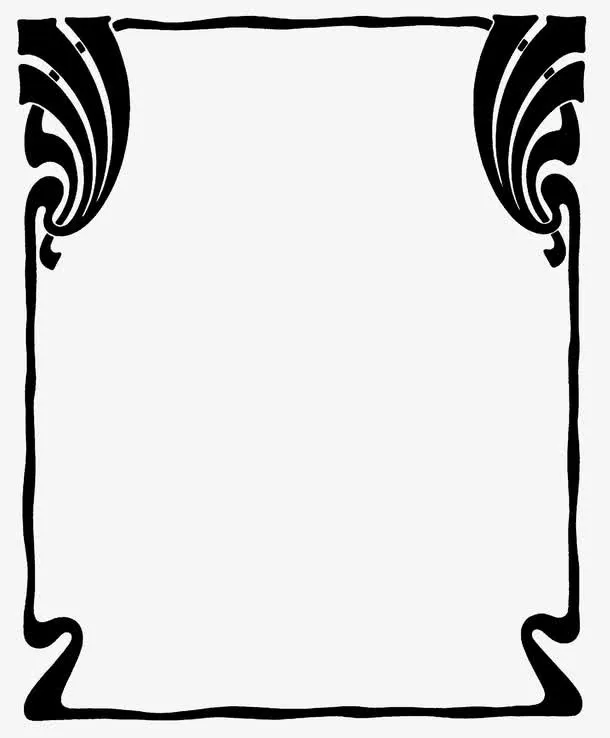 装饰边框免抠