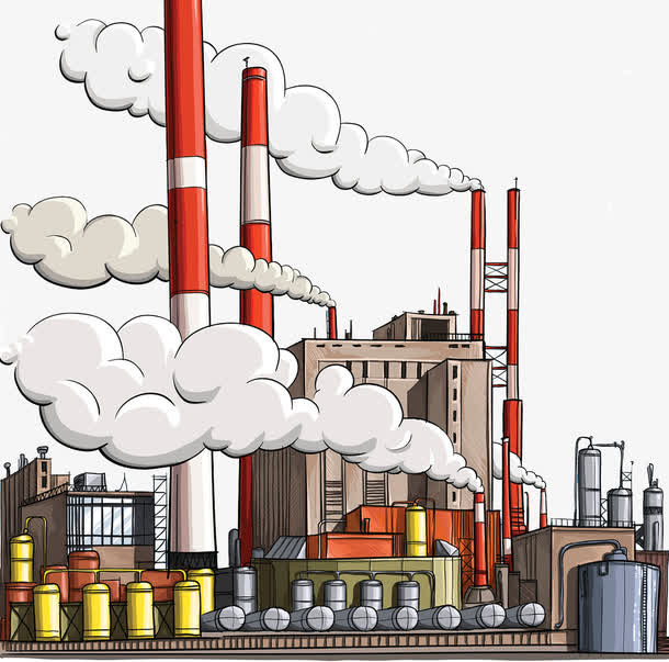 核电厂插画免抠