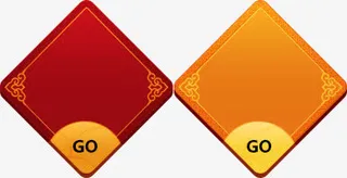 按钮中国风按钮免抠