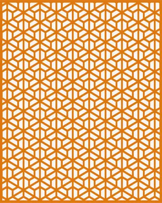 底纹古典古风窗棂免抠