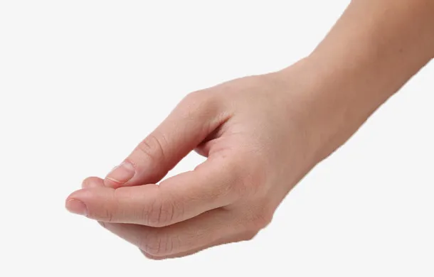 一只粗糙的左手免扣免抠