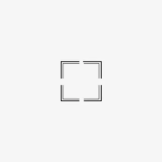 黑色空格条纹边框免抠