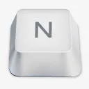 字母大写N图标免抠