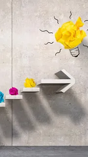 创意箭头H5背景高清