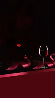 红酒黑色经典奢华高端H5背景素材高清