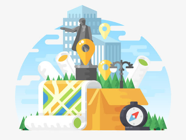 手绘APP元素免抠