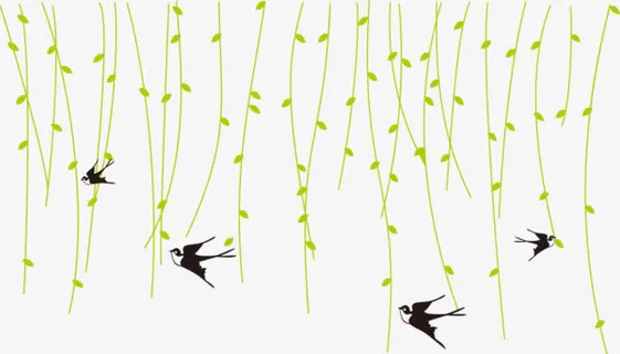 柳条燕子免抠 柳条燕子免抠