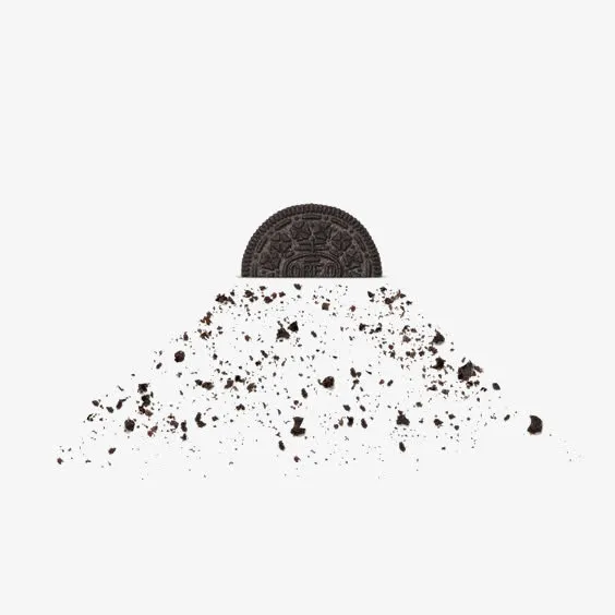 破碎的奥利奥免抠