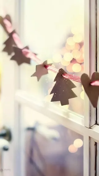 真实圣诞元素艺术摄影H5背景高清