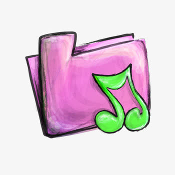 音乐符号和书本免抠