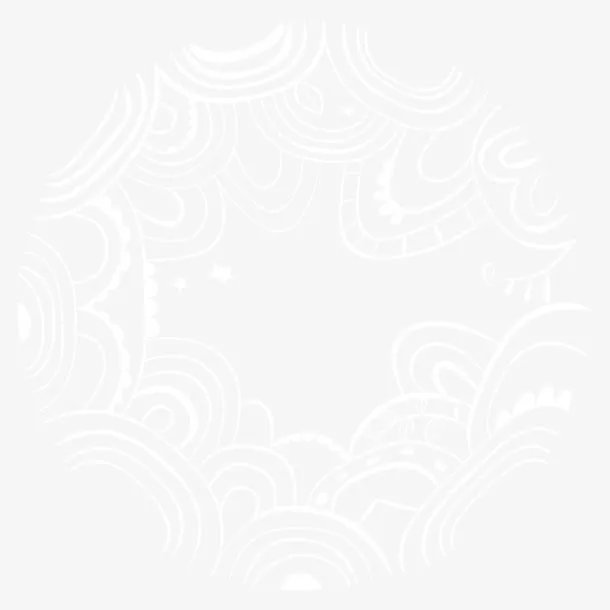 矢量手绘花纹免抠