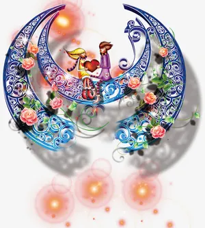七夕节素材免抠