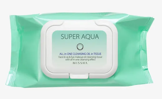 谜尚水清颜卸妆柔湿巾免抠