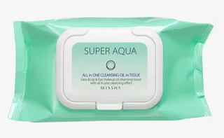 谜尚水清颜卸妆柔湿巾免抠